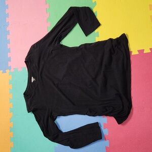 Old navy black long sleeve maternity shirt size large